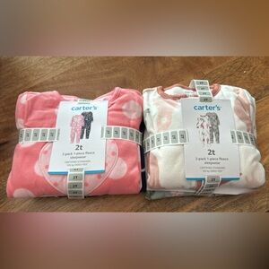Carters Toddler girl Fleece pajamas